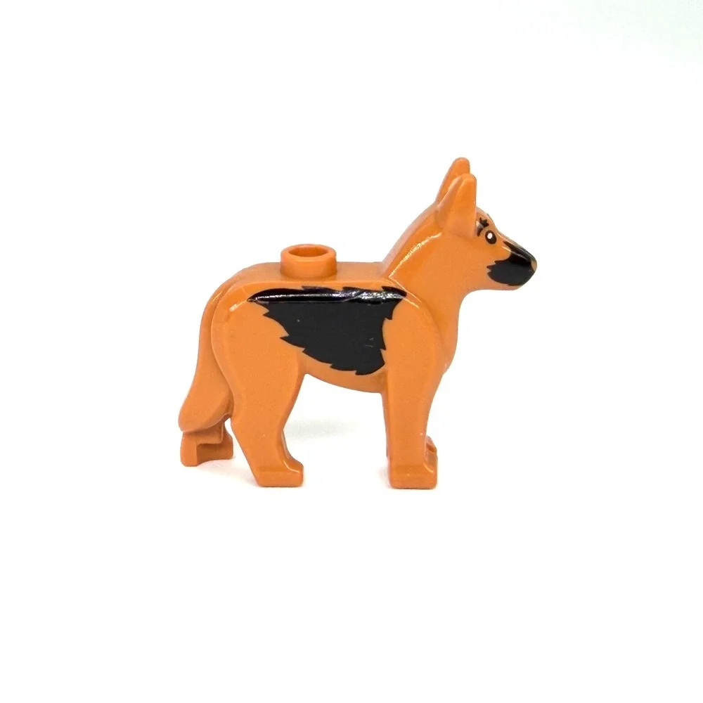 Lego Dog German Shepherd Medium Nougat Animal Minifigure Piece 92586